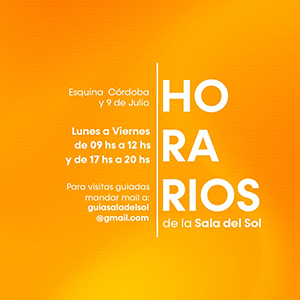 Horarios Sala del Sol