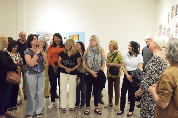 Inauguración expo Elisa Martinez 
