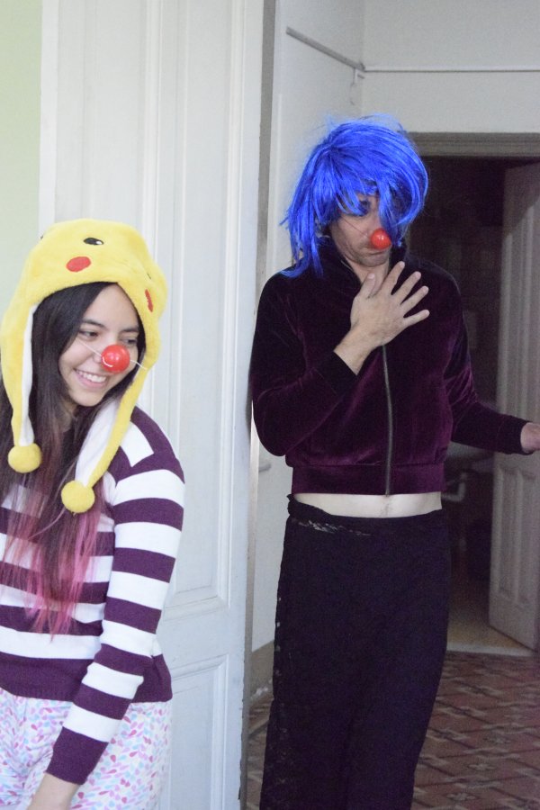 Los clowns del CCU en la Junin