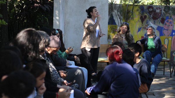 Visita de estudiantes de la FADyCC al CPD Corazón de niño 