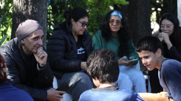 Visita de estudiantes de la FADyCC al CPD Corazón de niño 