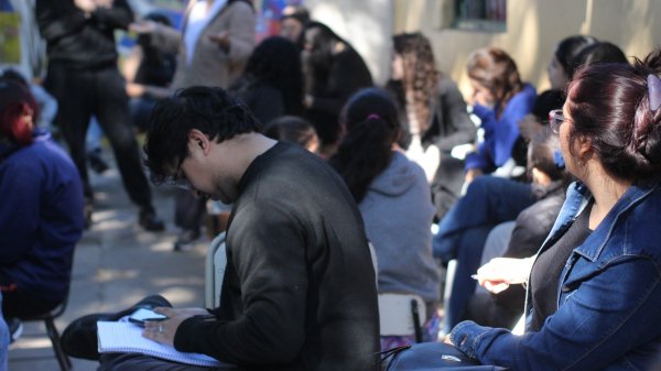 Visita de estudiantes de la FADyCC al CPD Corazón de niño 
