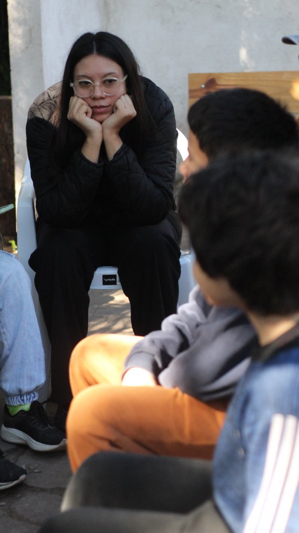 Visita de estudiantes de la FADyCC al CPD Corazón de niño 
