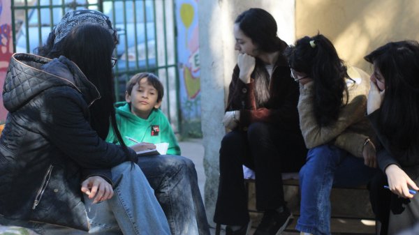 Visita de estudiantes de la FADyCC al CPD Corazón de niño 