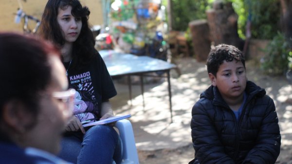 Visita de estudiantes de la FADyCC al CPD Corazón de niño 