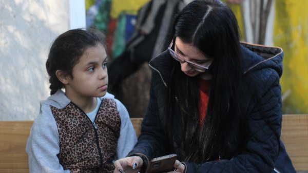 Visita de estudiantes de la FADyCC al CPD Corazón de niño 