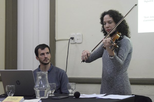 Se realizó la charla sobre “El chamamé y la sonoridad  de orquesta” con María Belén Arriola