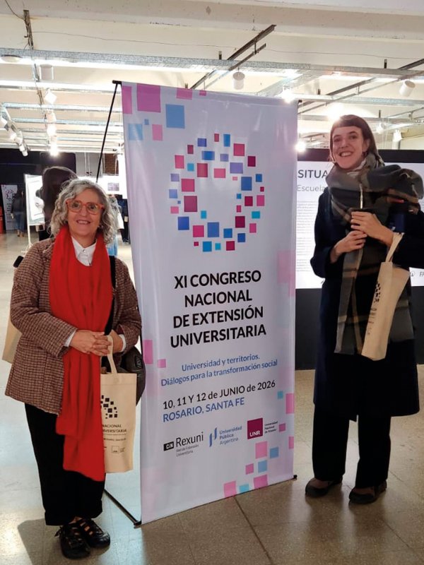 El CCU presente en el  XI Congreso Nacional de Extensión Universitaria que se realiza en Rosario, Santa Fe