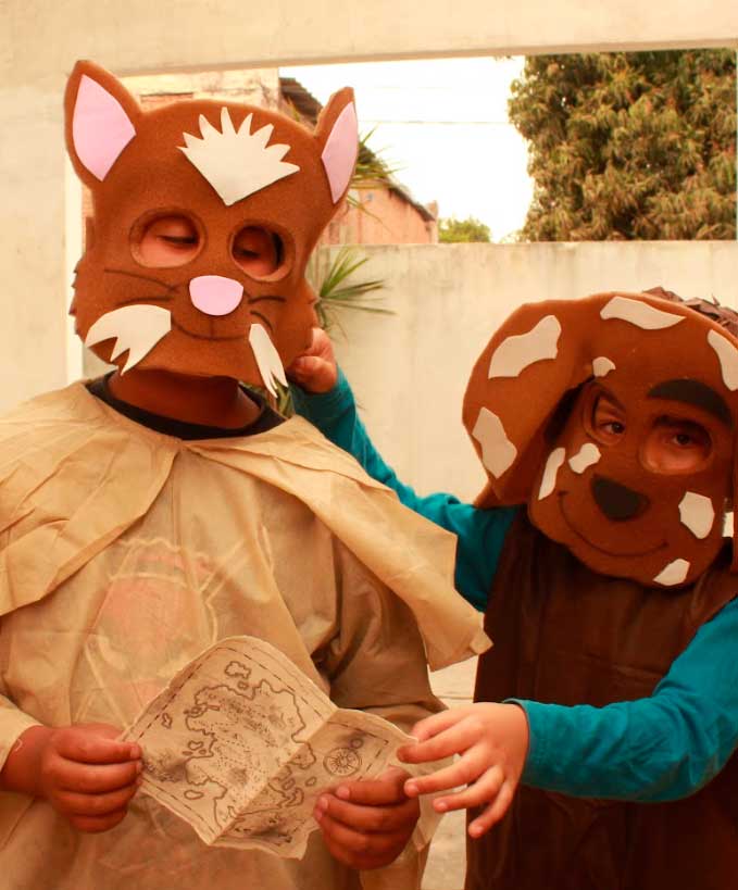 Títeres, Dibujo y Pintura