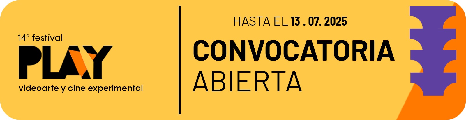 Play Videoarte y cine experimental 2025