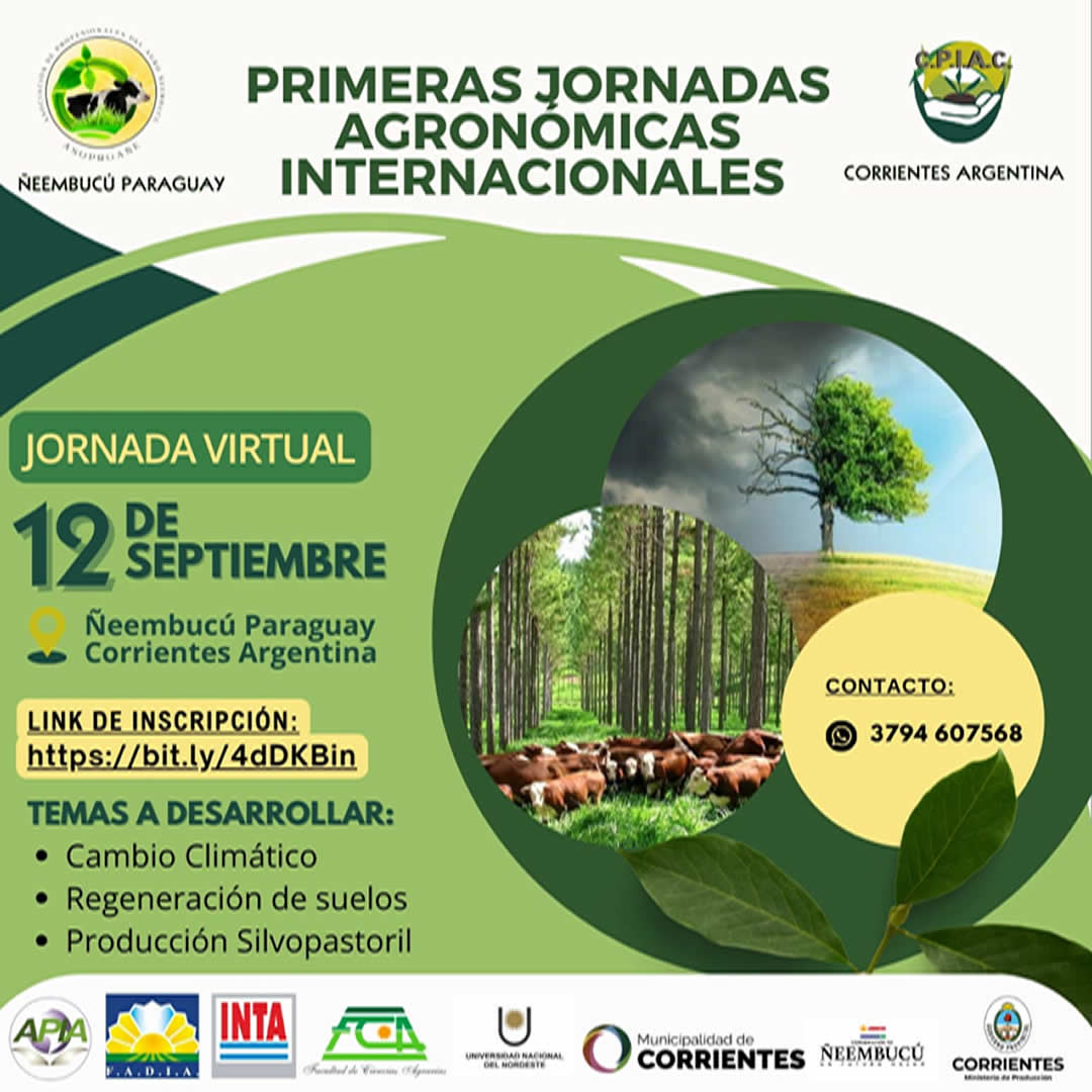Primeras Jornadas Agronómicas Internacionales 2024
