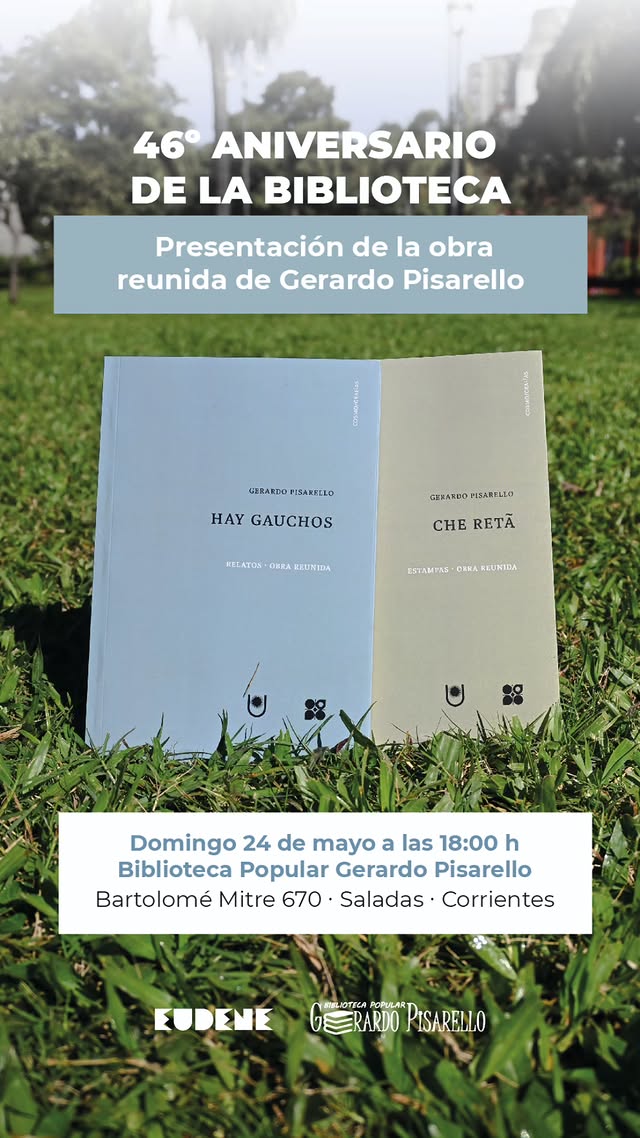 Presentación de la obra reunida de Gerardo Pisarello