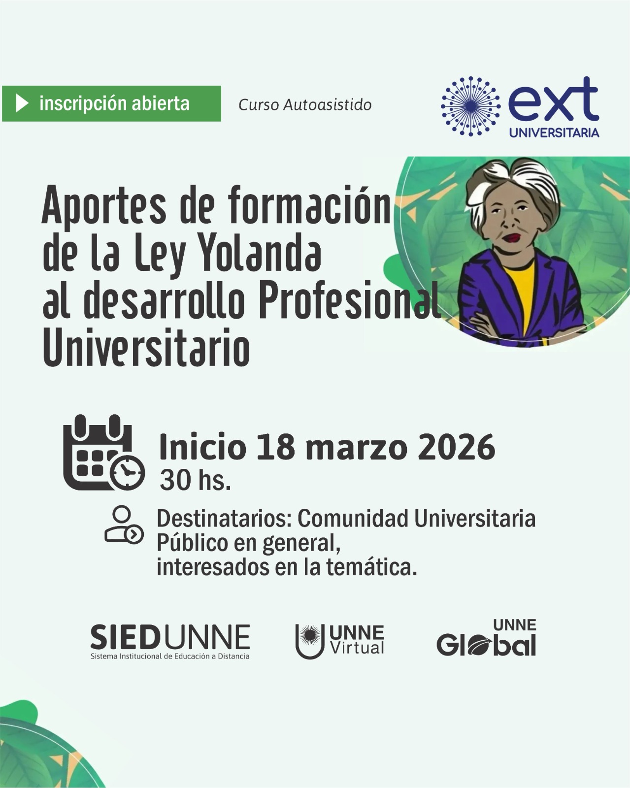 🌱 Aportes de formación de la Ley Yolanda al desarrollo Profesional Universitario