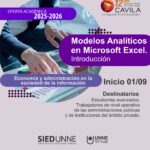 Introducción a Modelos Analíticos en Microsoft Excel