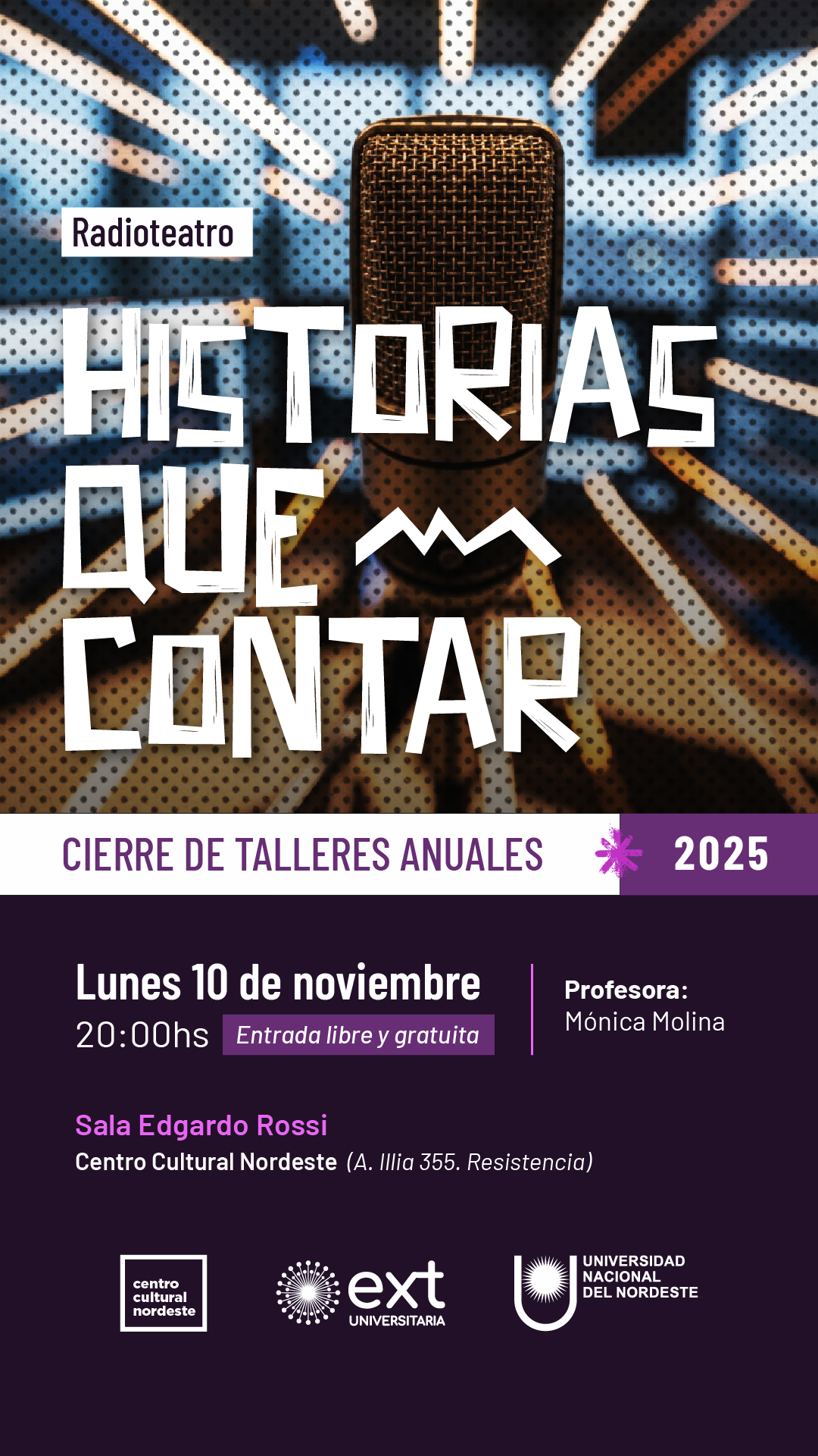 Cierre Taller de Radioteatro: “Historias que Contar”