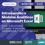 Introducción a Modelos Analíticos en Microsoft Excel