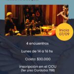 CURSO: Cuerpo y escena HERRAMIENTAS DE TEATRO