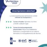 Inscripciones Abiertas del Departamento de Idiomas Modernos