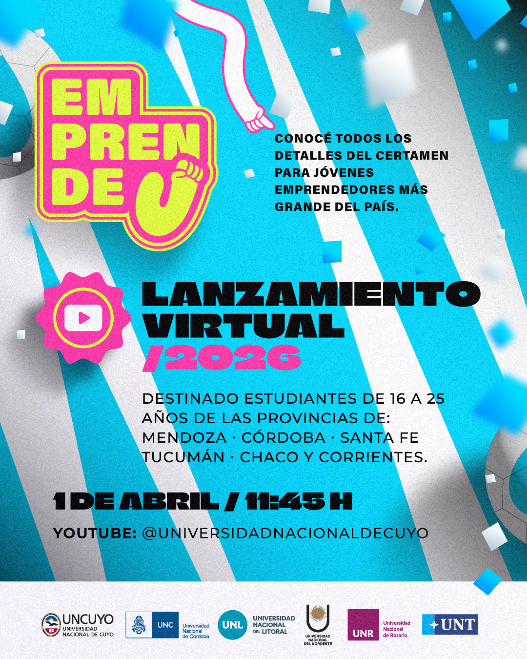 Nueva edición del Concurso Emprende U!