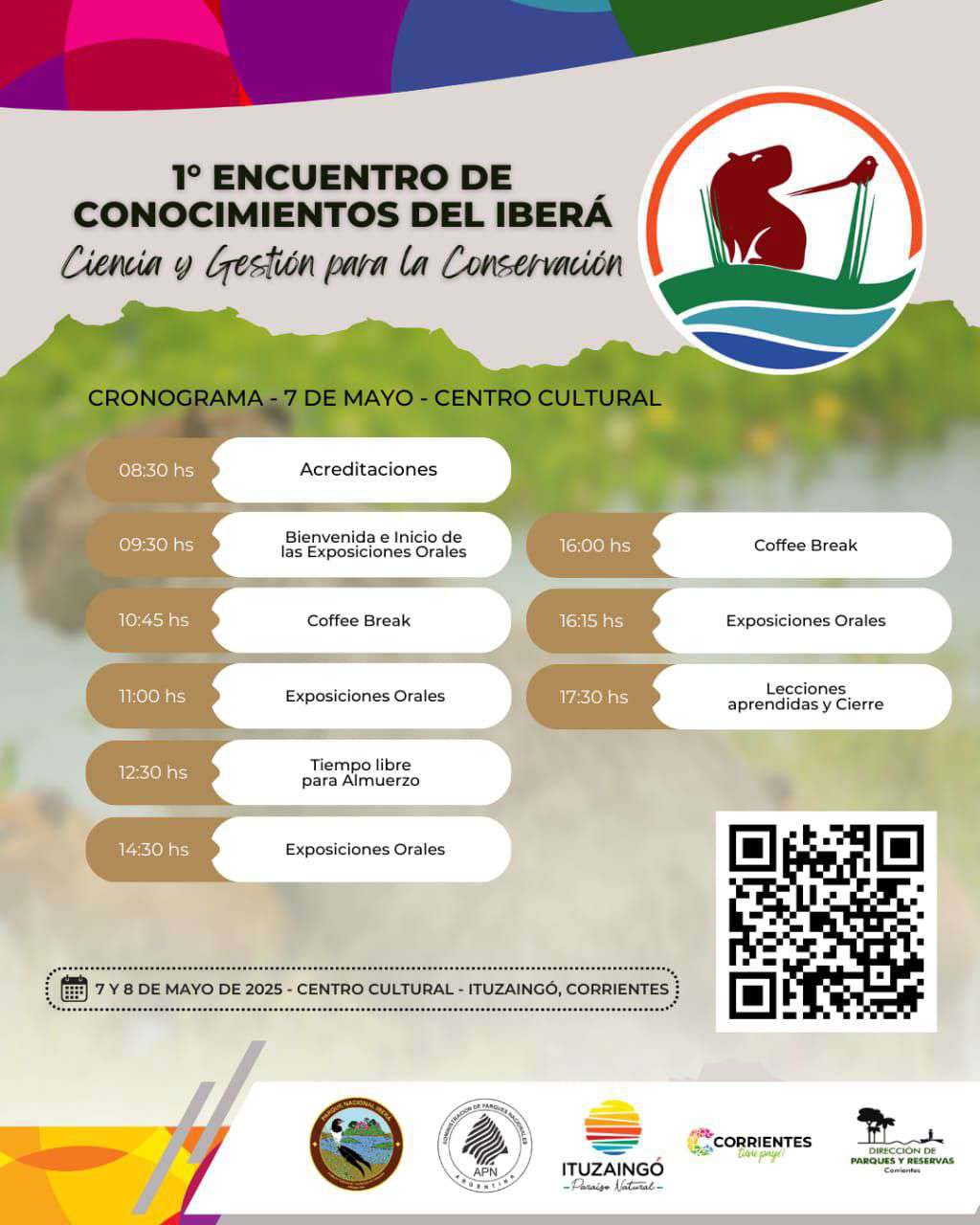 1° Encuentro de Conocimientos del Iberá