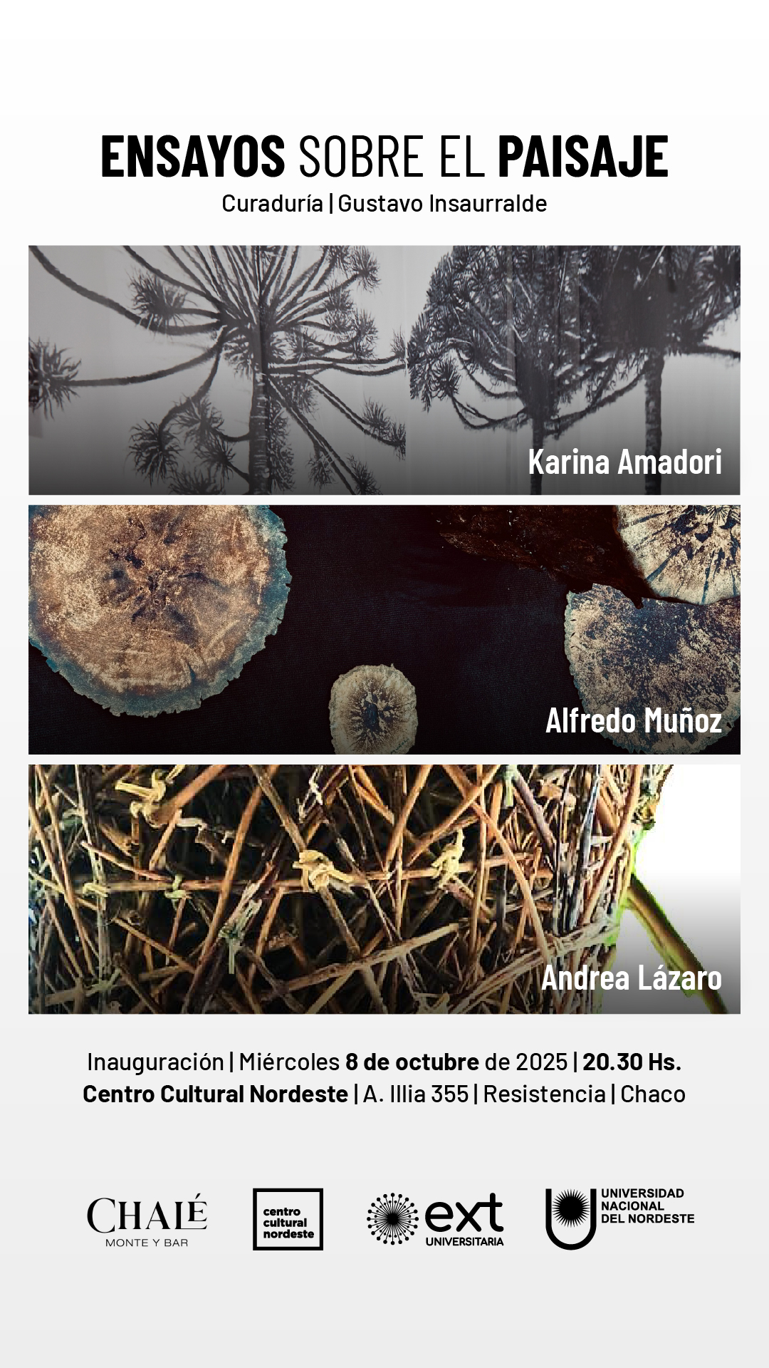 Exposición “Ensayos sobre el paisaje