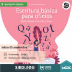 Escritura Básica para Oficios: Mails, Notas, Informes y Chat