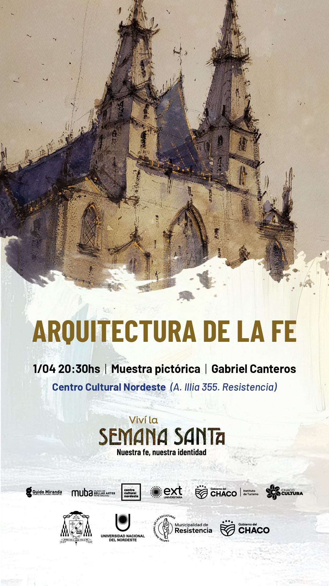 Muestra Pictórica: “Arquitectura de la fe”