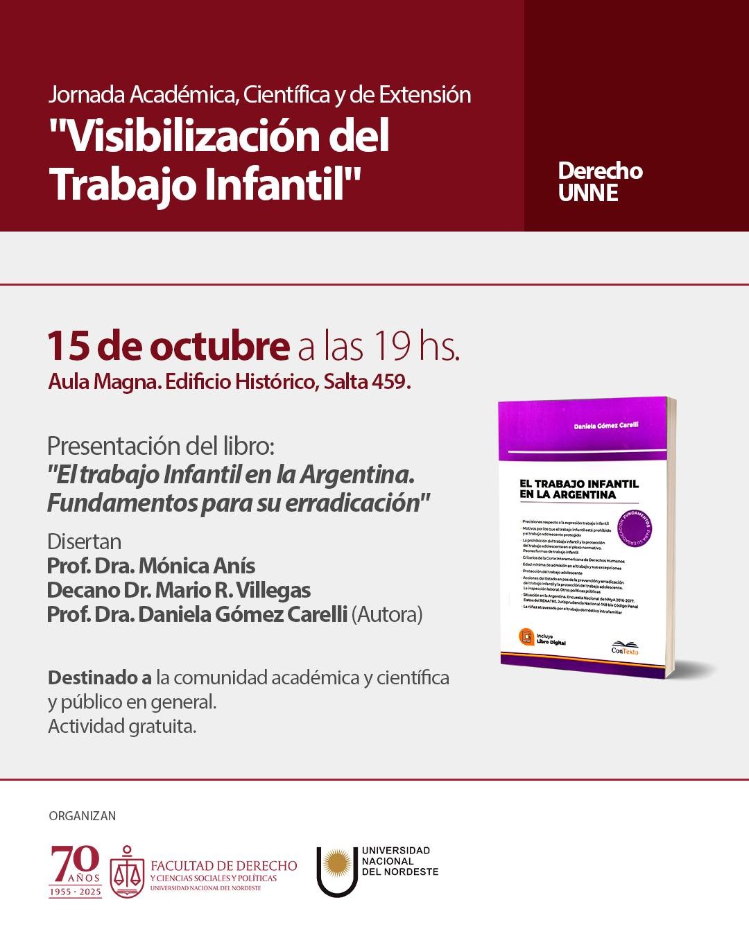Jornada sobre "Visibilización del Trabajo Infantil"