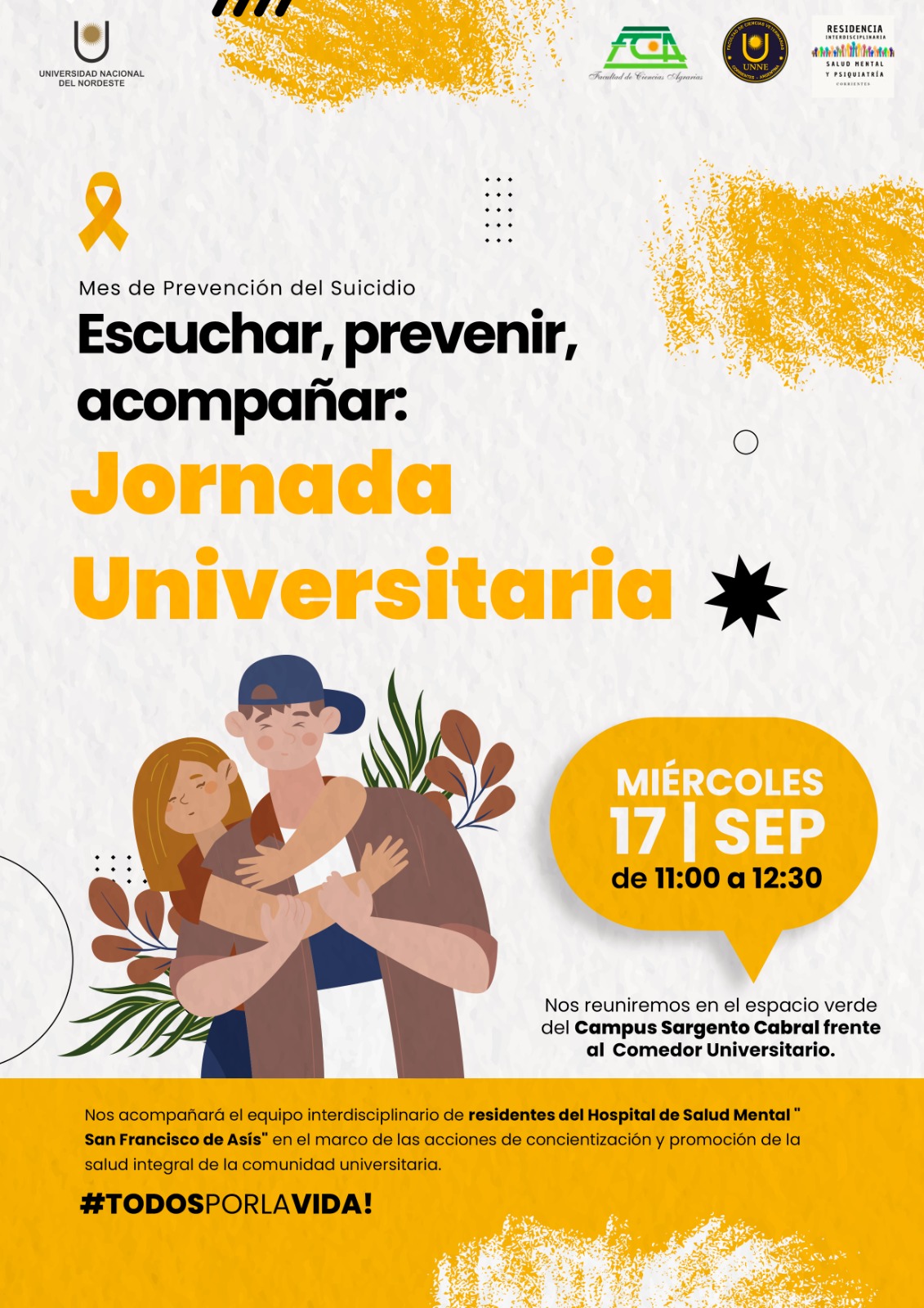 Jornada Universitaria: “Escuchar, prevenir, acompañar”