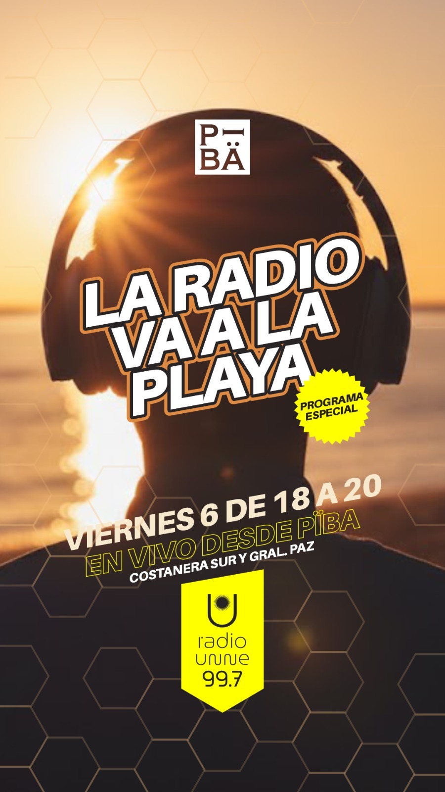 La radio va a la playa!