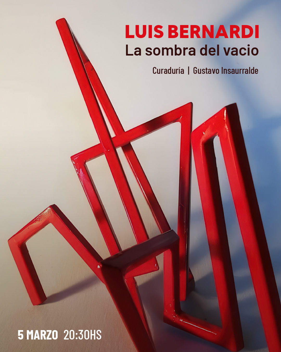 Muestra ‘’ La sombra del vacío” – Luis Bernardi