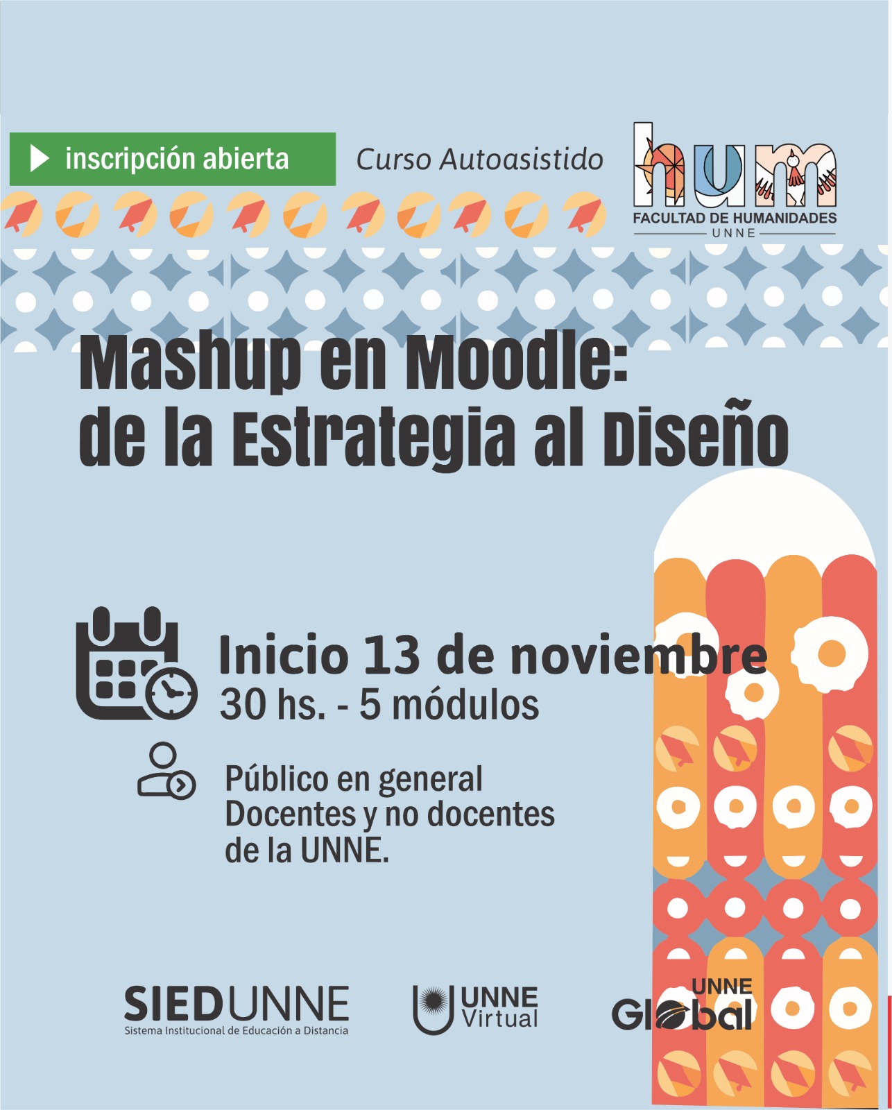 Curso MOOC: Mashup en Moodle: de la estrategia al diseño