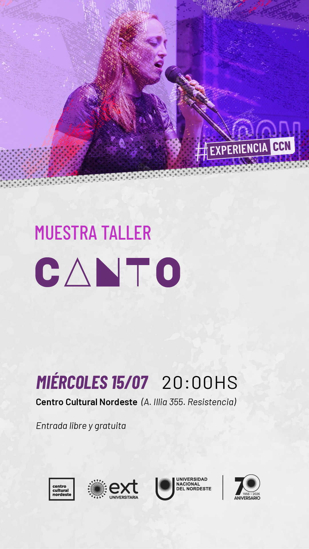 Muestra Talleres: Canto