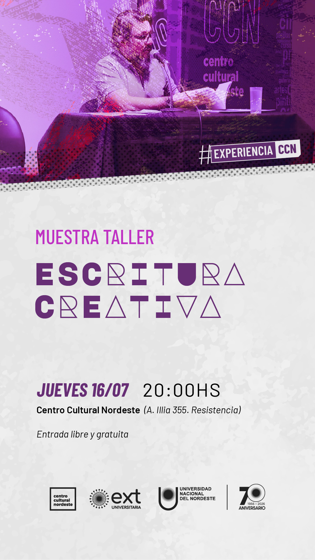 Muestra Talleres: Escritura Creativa