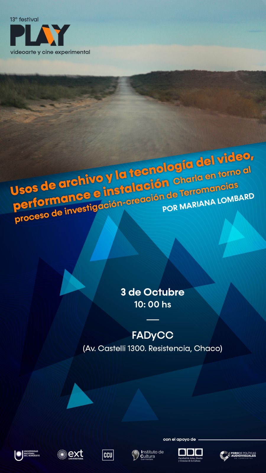 Charla: Usos de archivo y la tecnología del video, performance e instalación