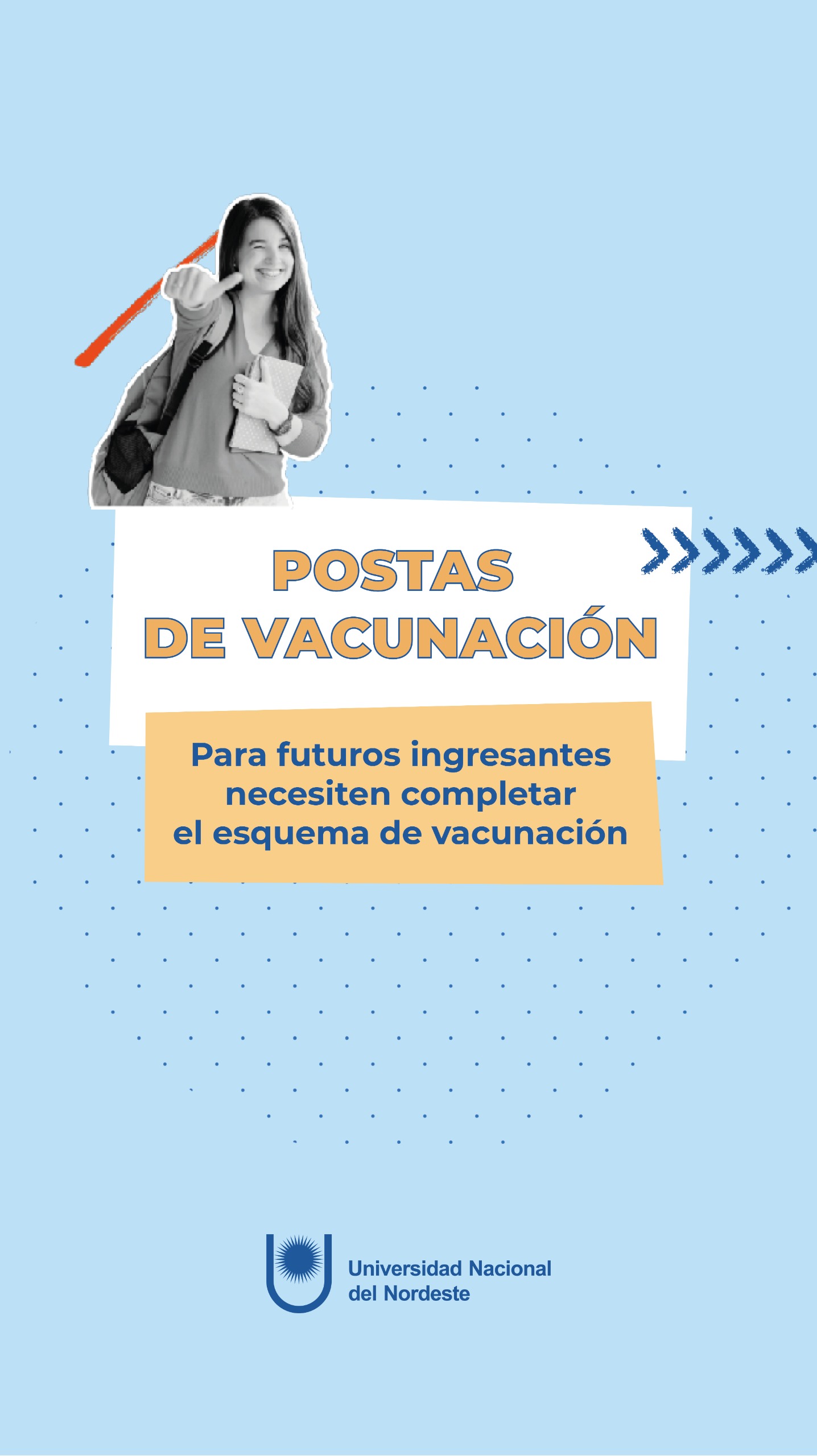 Posta de Vacunación para futuros Ingresantes Resistencia