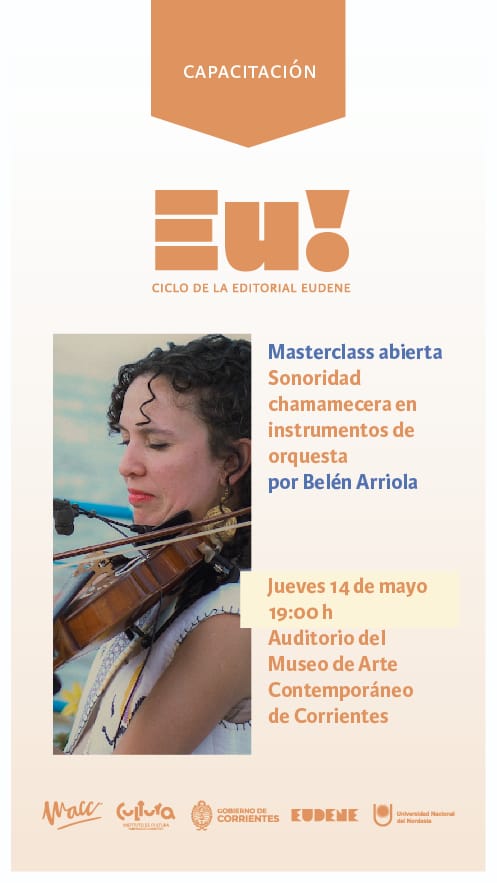 Sonoridad chamamecera en instrumentos de orquesta - Masterclass abierta de Belén Arriola