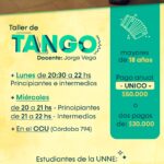 Taller de tango a cargo de Jorge Vega