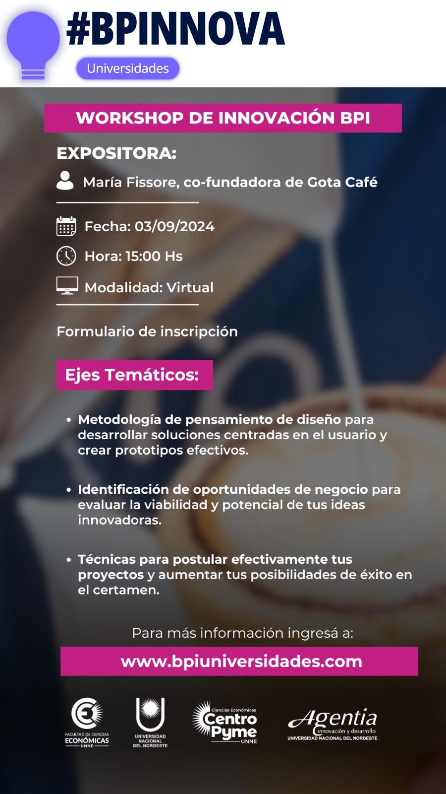 Workshop de innovación BPI – UNNE