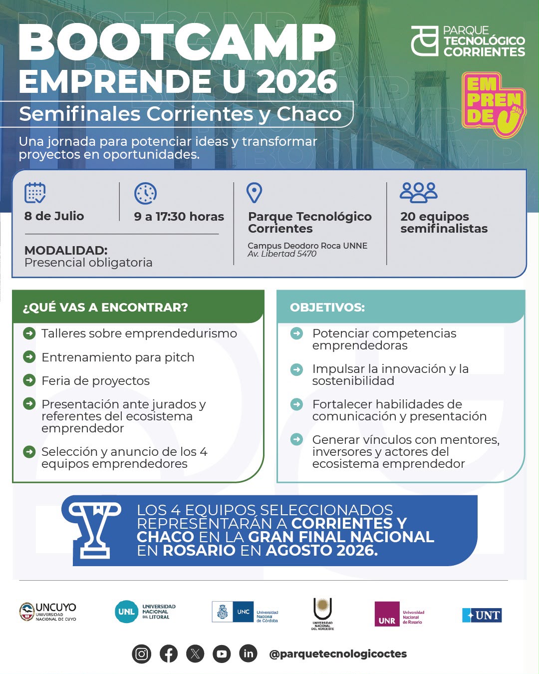 BOOTCAMP Emprende U 2026