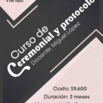 Curso de ceremonial y protocolo