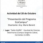 🌍✨ Octubre Urbano 2025 - 🔹 “ECOCAMPUS 2030”