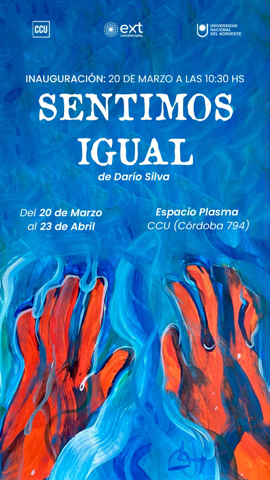 ESPACIO PLASMA “Sentimos igual” de Dario Silva