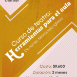 Curso de teatro: herramientas para el aula