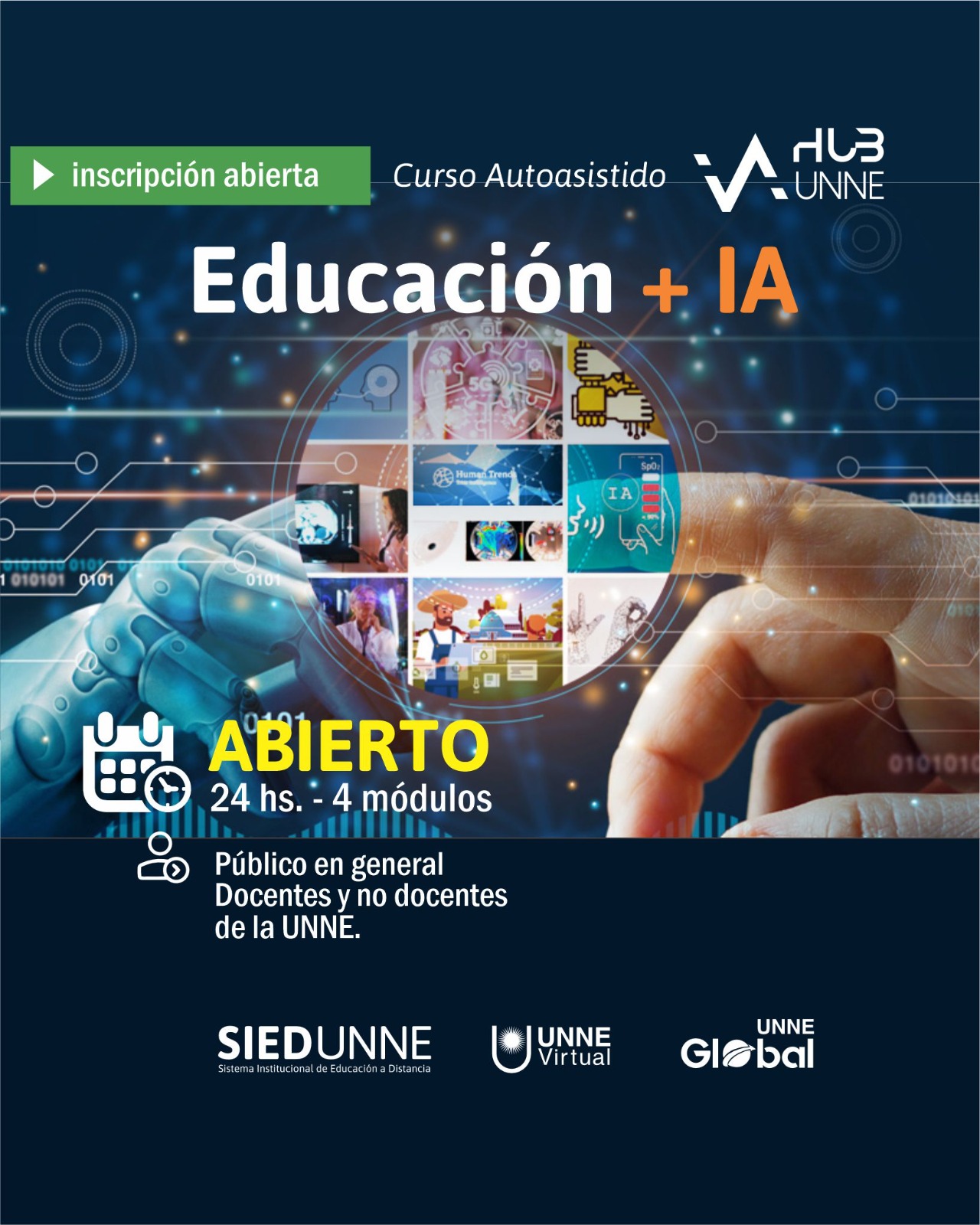 Sigue la inscripción abierta para el Curso "Educación + IA"