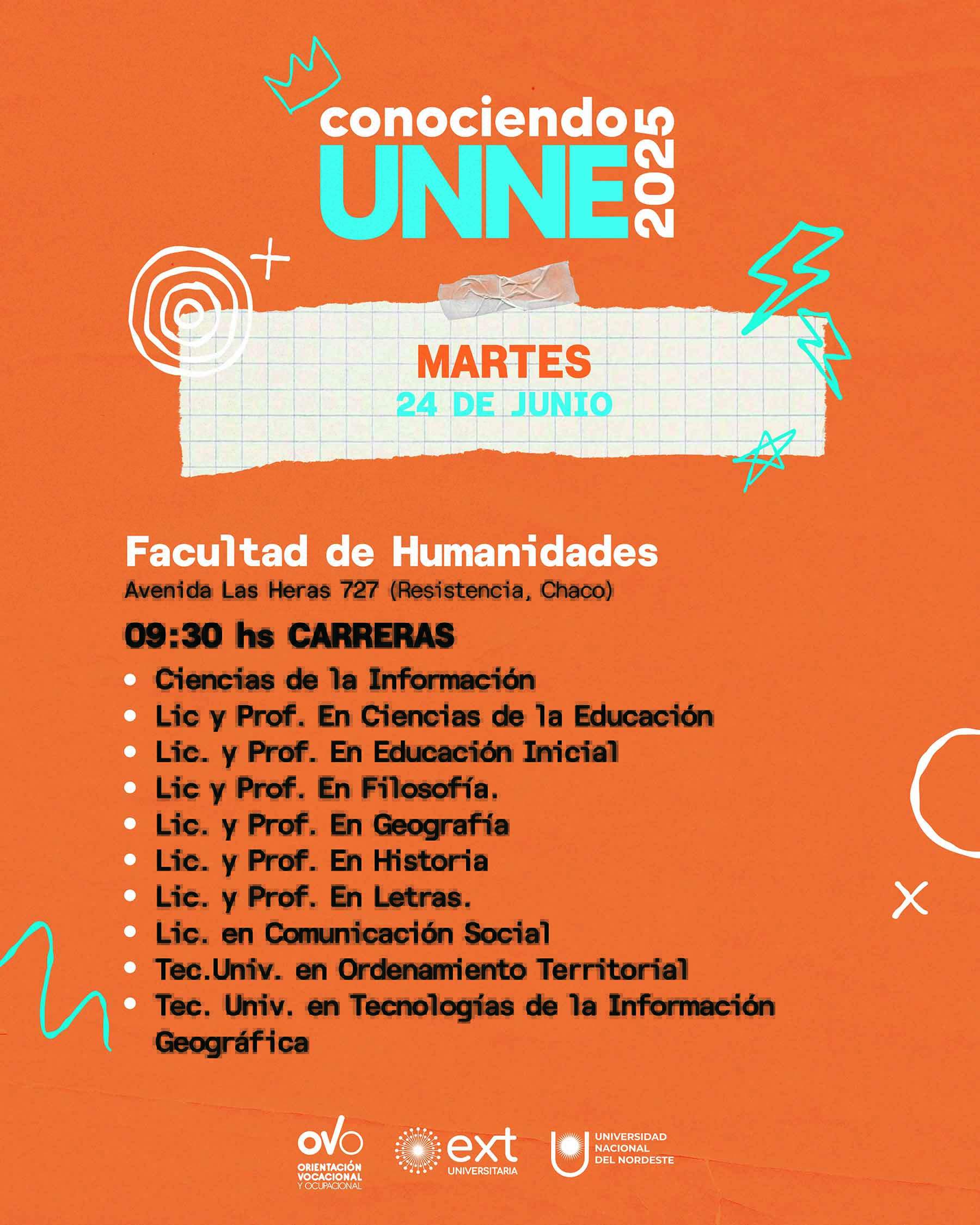 Conociendo UNNE 2025 - Humanidades