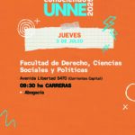 Conociendo UNNE 2025 - Derecho, Cs. Sociales y Políticas