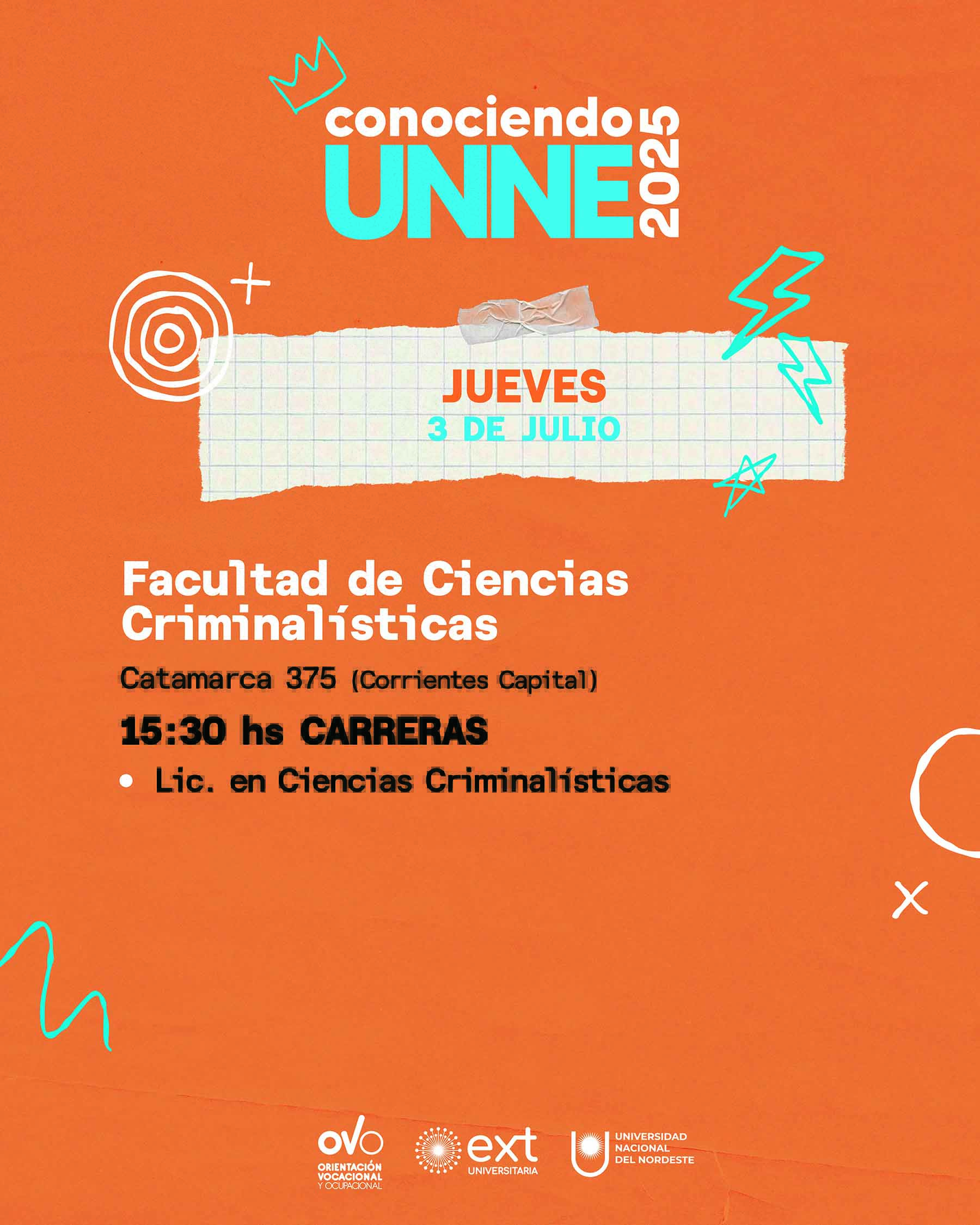 Conociendo UNNE 2025 - Derecho, Cs. Sociales y Políticas