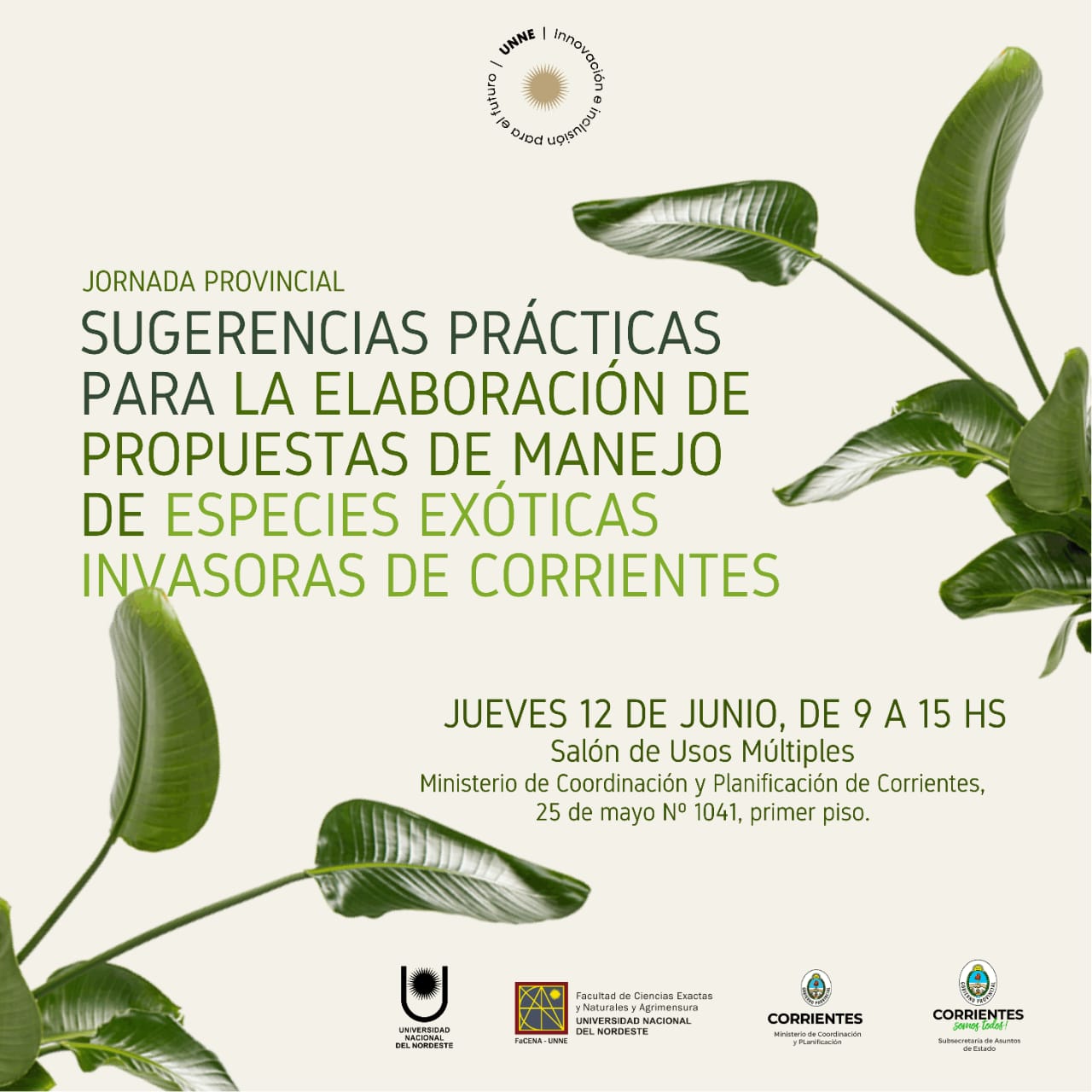 Primera Jornada Provincial sobre manejo de especies exóticas invasoras de Corrientes
