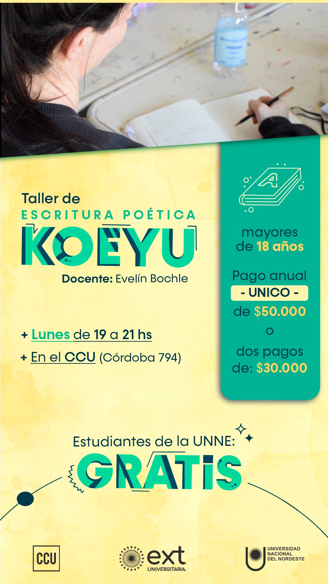 Taller de escritura poética Koeyu